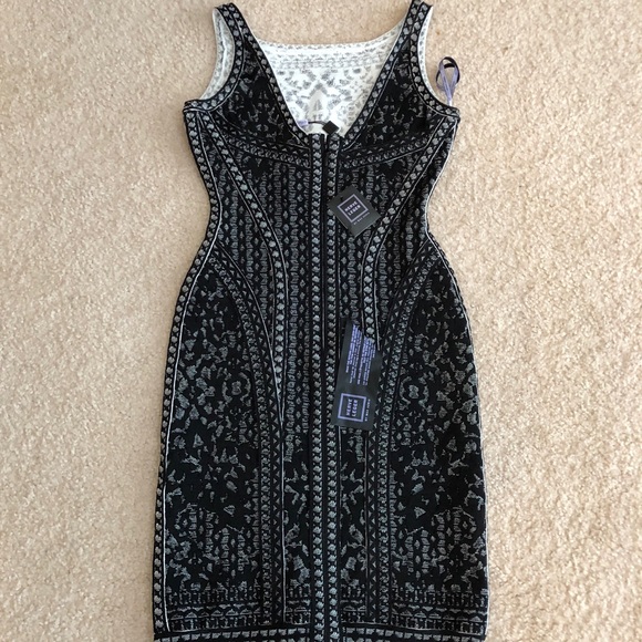 💔💔sold💔💔Herve Leger "jazmin" dress - Picture 6 of 8